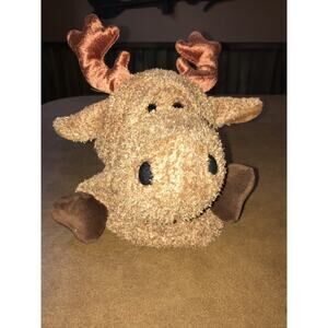 Mary Meyer Moose Reindeer Hand Puppet with Antlers 12" Plush Stuffed Animal Toy